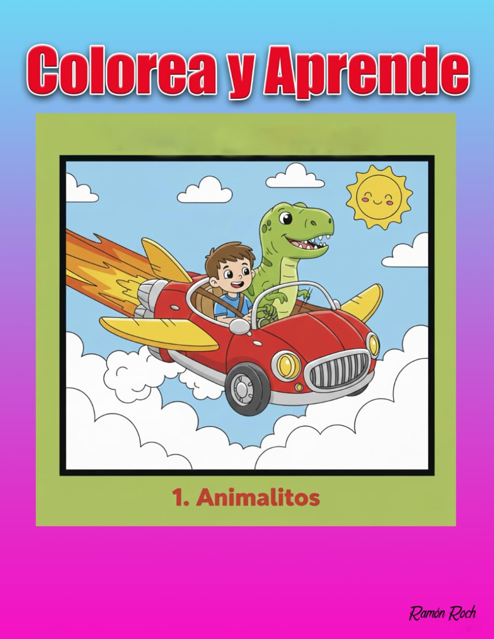 Colorea y aprende: Animalitos