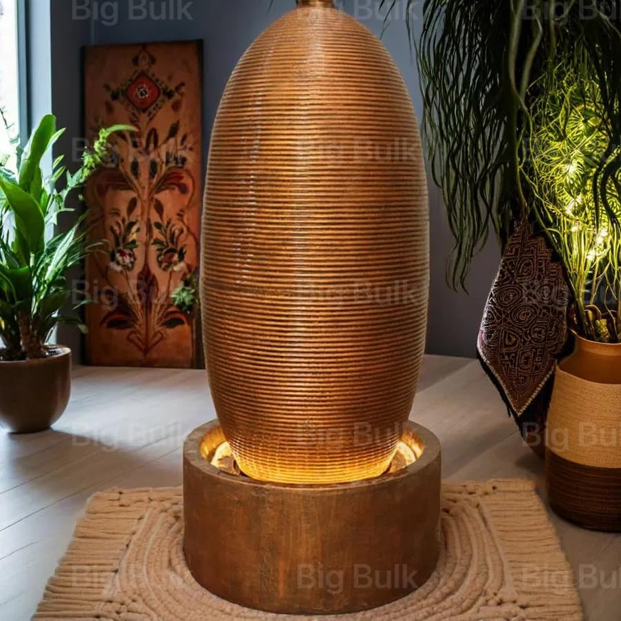 Big Bulk Fortune Egg Look Fiber Fountain for Home Decor/Living Room/Hall/Office/Garden/Puja Room/Indoor/Outdoor(120 x 58 x 58 cm)-image-6