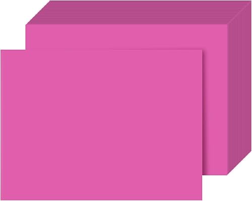 Miniatura 6 de Papel de color brillante regular de 24 libras, tamaño 9 x 12 pulgadas, 1 resma de 500 papeles por paquete (rojo)