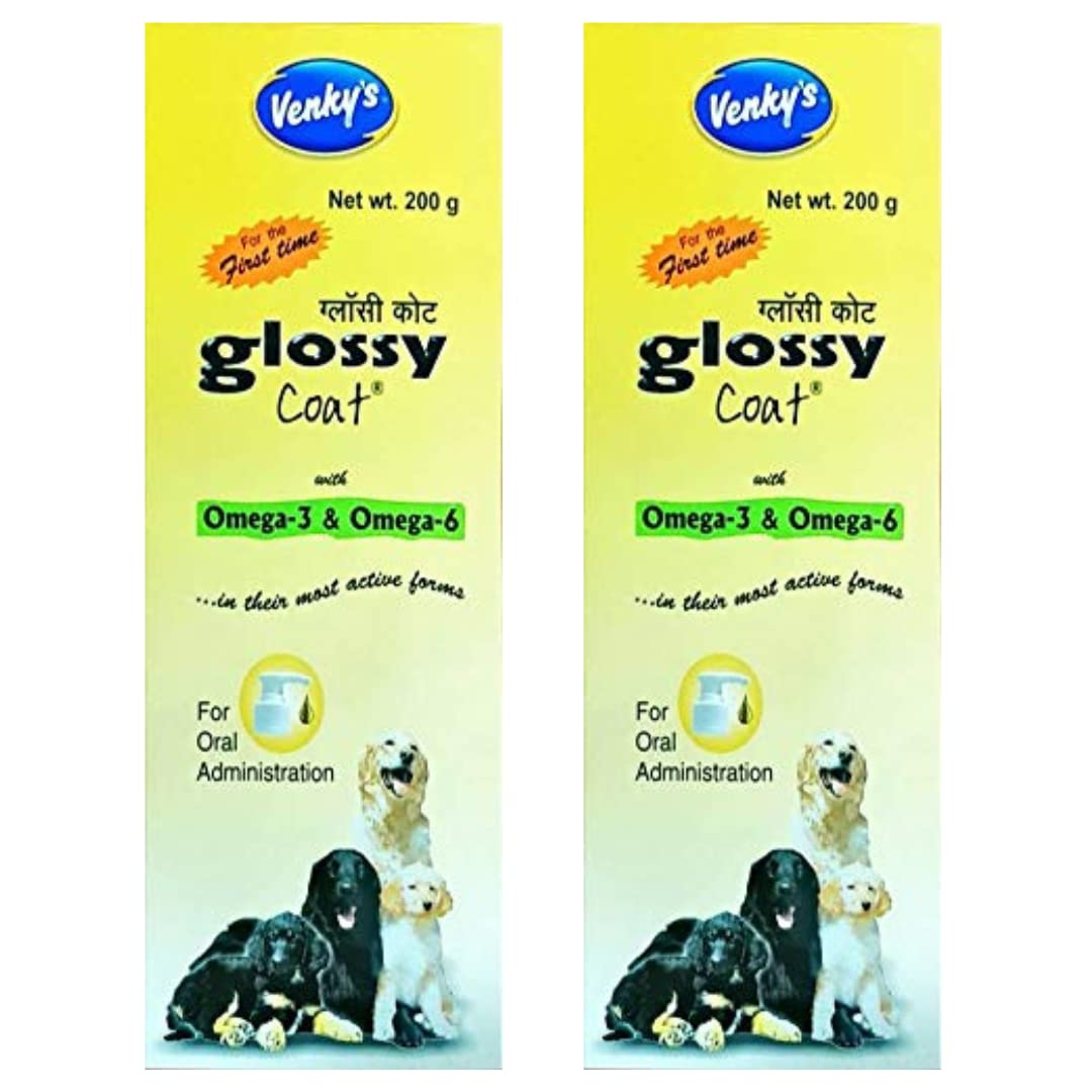 Tails Nation Venky's Glossy Coat with Omega3 & Omega6 Syrup for Skin