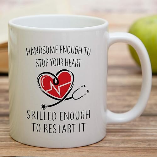 Vista 213 de Retreez Taza divertida – Trust Me I'm Almost a Doctor - Tazas de café de cerámica de 11 onzas – Divertido, sarcasmo, sarcástico, motivacional