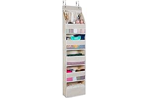 Hanging Closet Organizer with 6 Shelves and Ample Storage