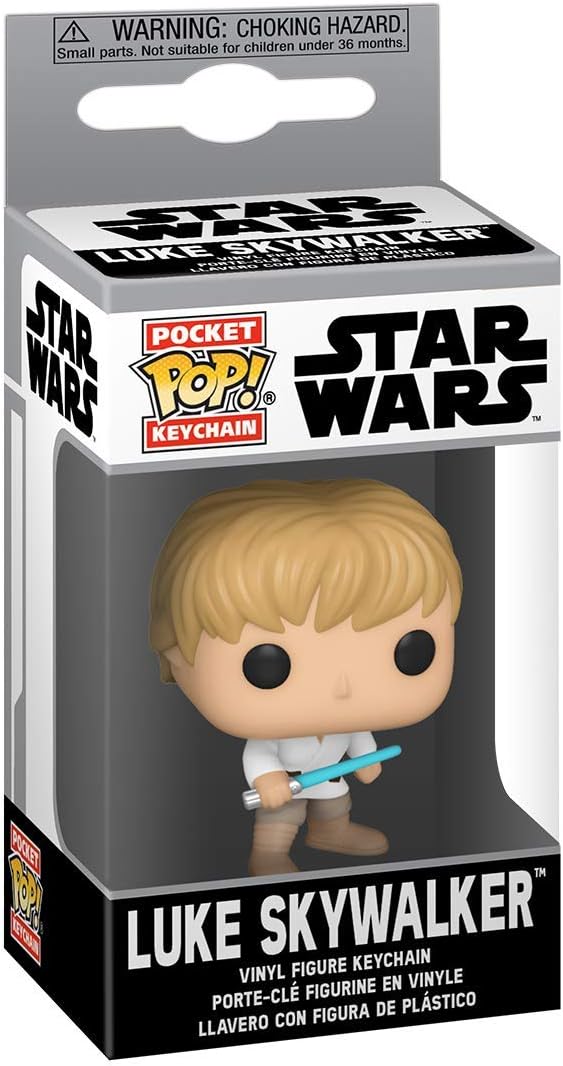 Funko Pop! Keychain: Star Wars - Luke Skywalker : Clothing, Shoes & Jewelry