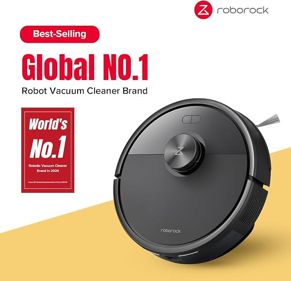 roborock Q7 M5 Robot Vacuum Cleaner with Mop, 10,000Pa HyperForce Suction, Dual Anti-Tangle System, PreciSense LiDAR Navigation, APP-Controlled Mopping, Ideal for Pet Hair and Hard Floors - 2