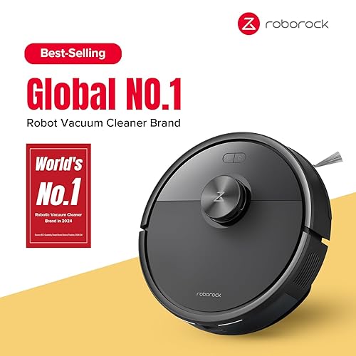 Miniatura 2 de roborock Q7 M5 Robot Aspiradora y Trapeador Combo, Succión HyperForce de 10,000 Pa, Aspiradora robótica, sistema doble antienredos, trapeador