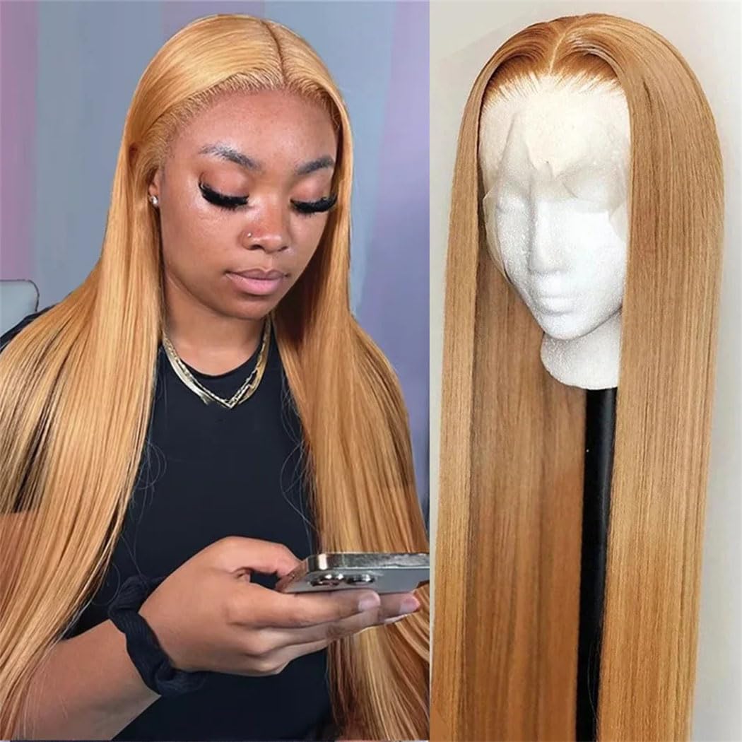 36 Inch Straight Human Hair Wig 13x6 Lace Front Glueless Natural S2703808021264f9c81229ba3fade0  main image 4