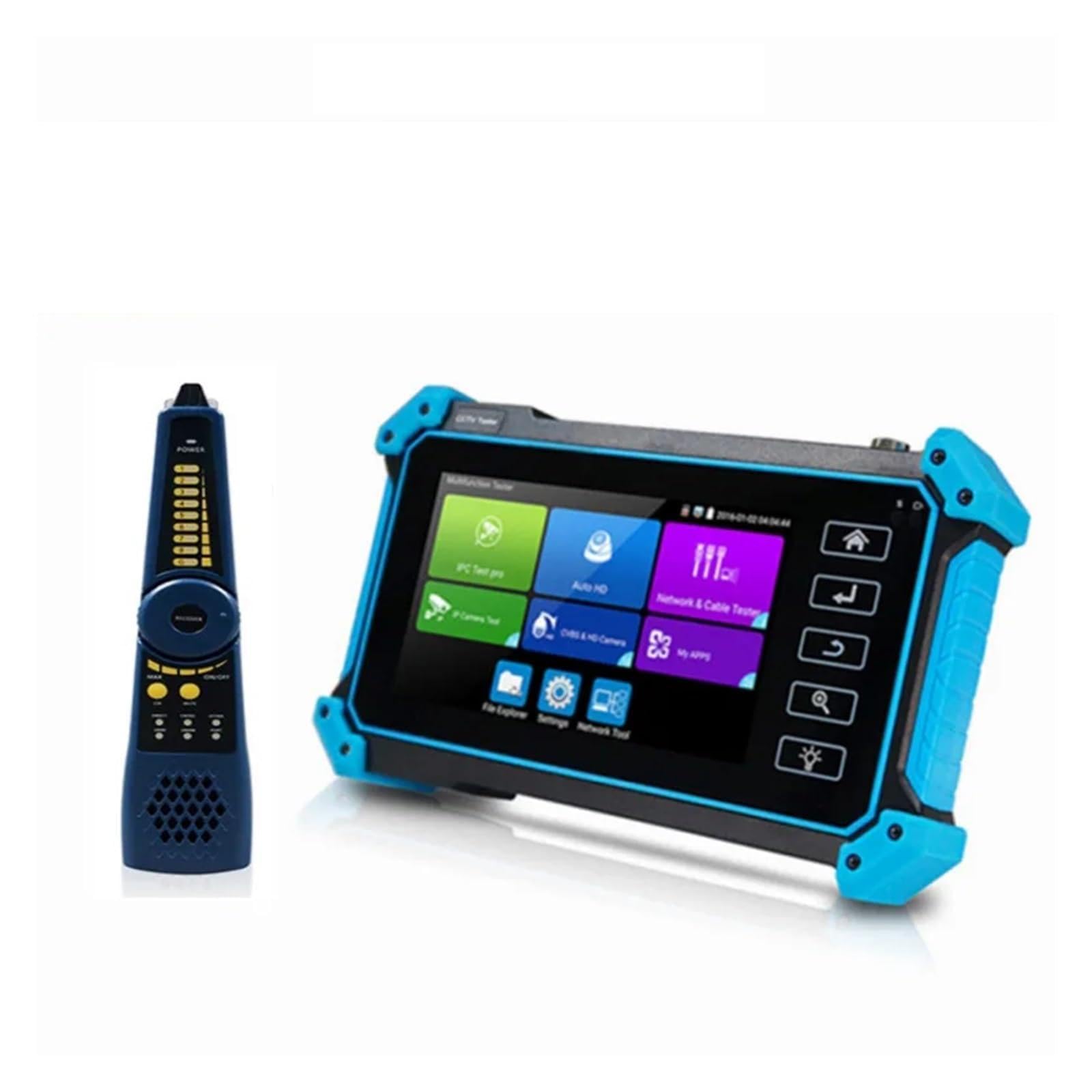 CVFRDD IPC-5200C Plus IP Camera Tester 5.4 Inch IPS Touch Screen Monitor CCTV Tester Support AHD/CVI/TVI/SDI/CVBS/IP Camera Tester