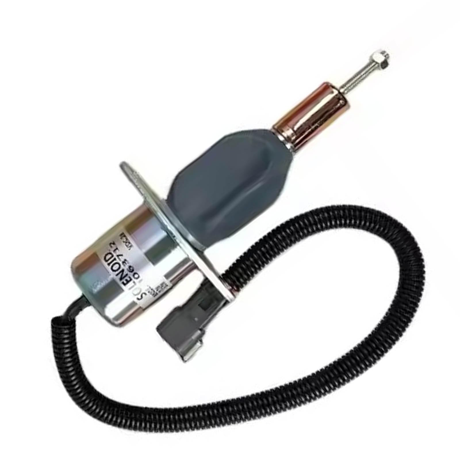 Nayuank Fuel Shut Off Solenoid 24V 600-815-9150 6742-01-2310 6743-81-9141 Fits For Komatsu Excavator PC360-7 PC350-7 Fits For Cummins Engine Engine 6CT 8.3L