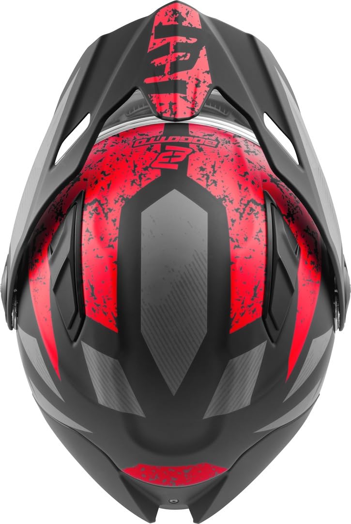 Bogotto FG-102 Safari Fiberglas Enduro Klapphelm