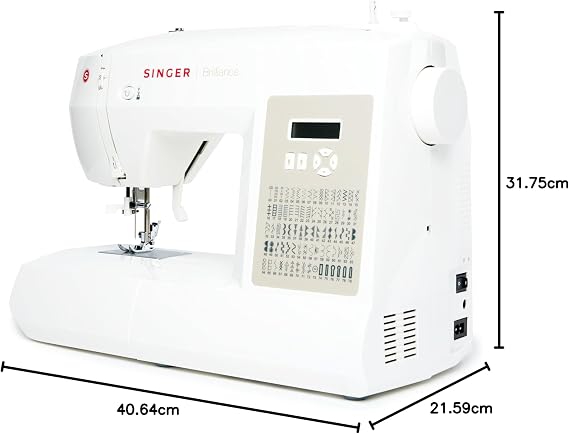 Singer 6180 Brilliance WhtGry
