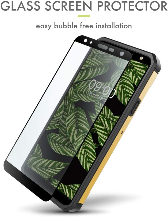 Evocel Explorer Series Pro Phone Case Compatible with K40 with Glass Screen Protector and Belt Clip Holster, Gold