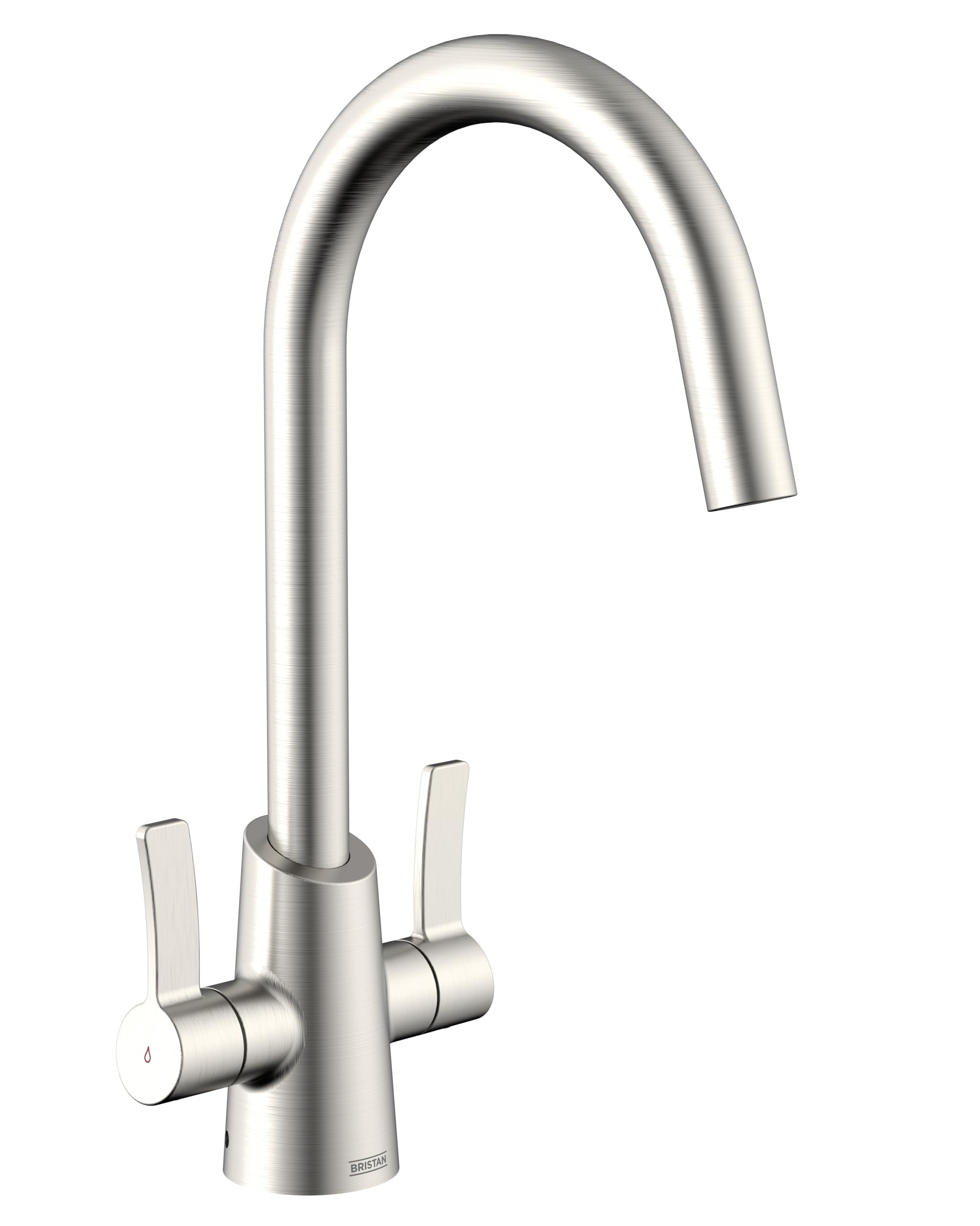 Bristan Acorn Easyfit Kitchen Sink Mixer Stainless Steel Tap 5014868083780