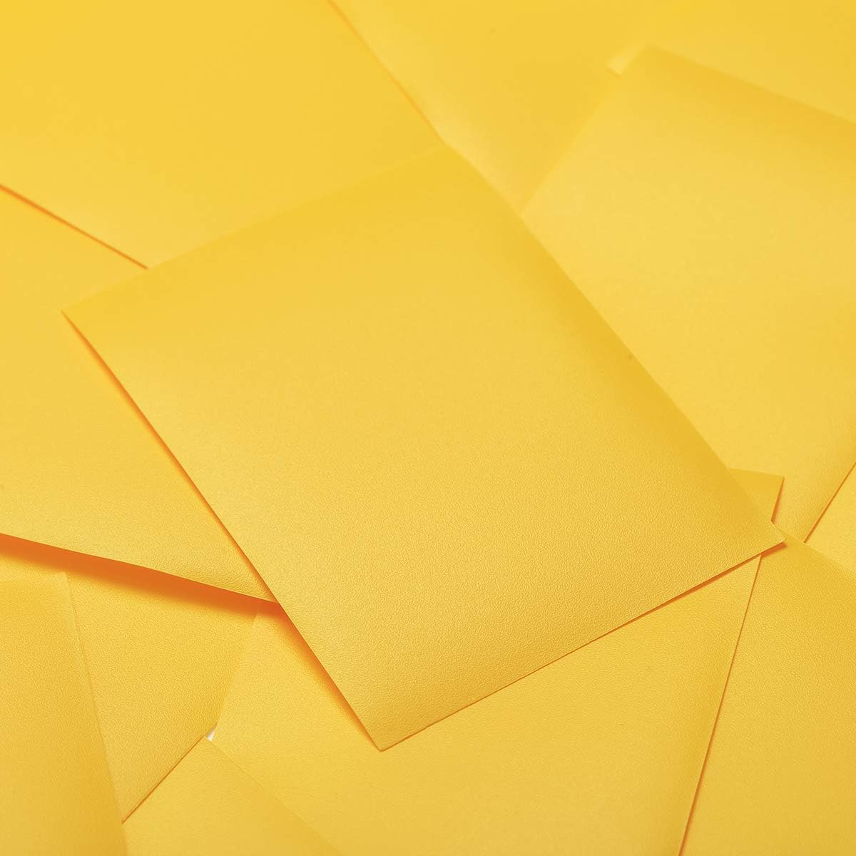 DeELF 500 ct TCG MTG Card Sleeves Matte (Yellow Matte) : Toys & Games