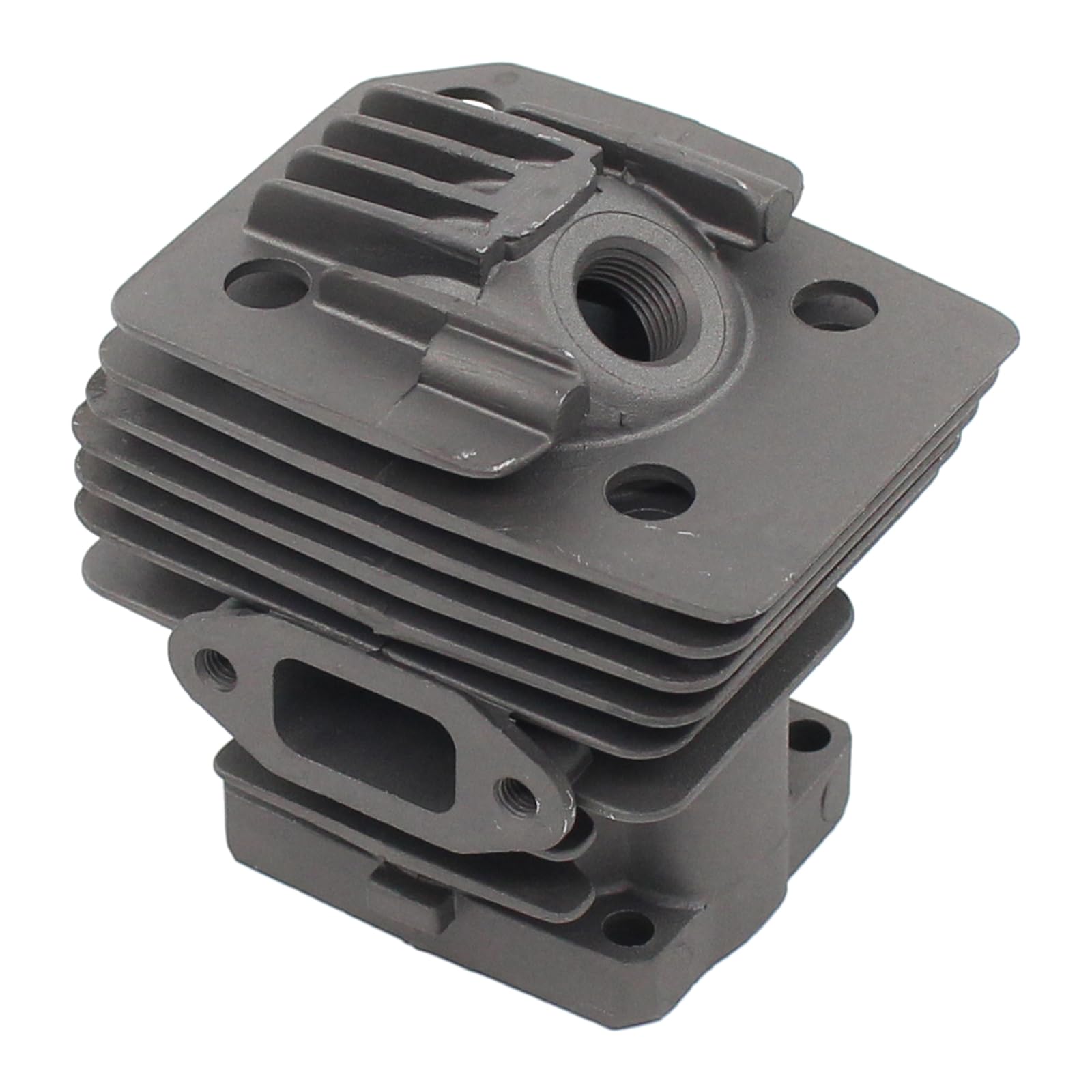 Kolben Zylinder Dichtsatz 38mm Zylinderkolben Dichtungssatz mit Kolbenring Kolbenbolzen Sicherungsclips Simmerringe Auspuffdichtung Zylinderfußdichtung für Stihl FS 220 FS 180 FS 160 Motorsense