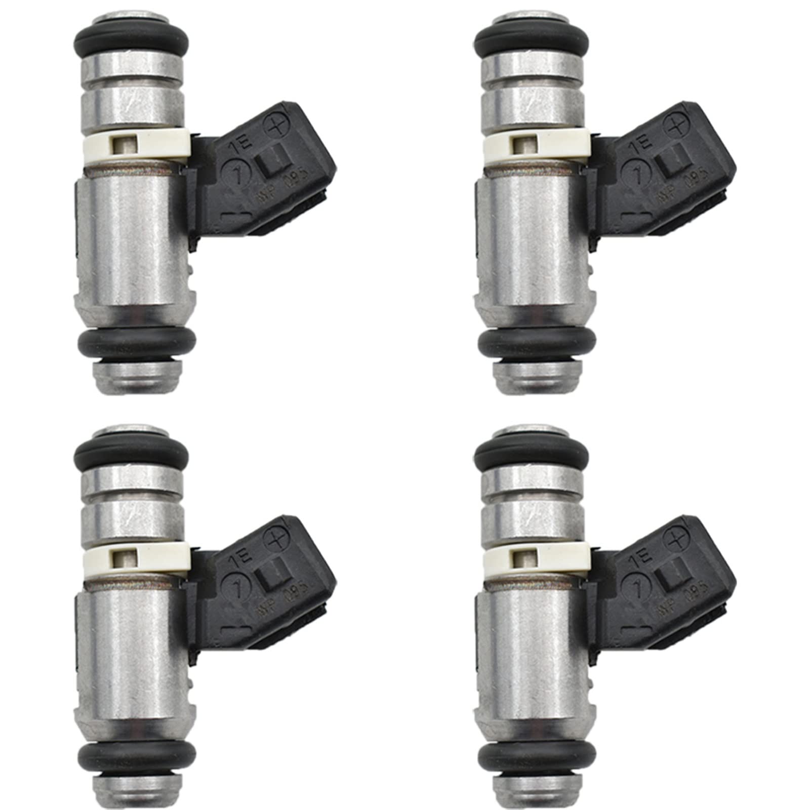 Mumbod One Color Car Fuel Injection Nozzle 4Pcs/Lot Fuel Injection Nozzle For Fiat For Doblo For Palio For Panda For Punto For Seicento Iwp095 0280158169 75112095 Fuel Injector