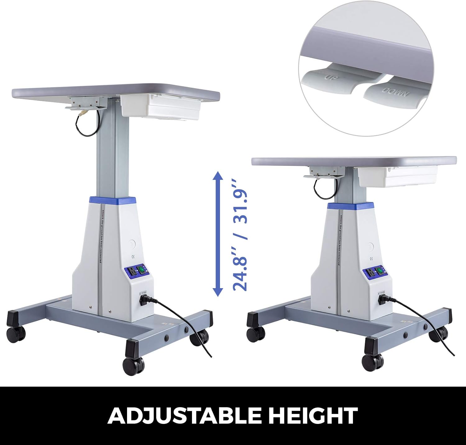 Review Discount VEVOR Motorized Instrument Table Professional Adjustable Optical Eyeglass Motorized Instrument Working Table for 2 Instruments (D16 18.9 x 15.7) 70% Off Everything VEVOR Motorized Instrument Table Professional Adjustable Optical Eyeglass Motorized Instrument Working Table for 2 Instruments (D16 18.9 x 15.7)