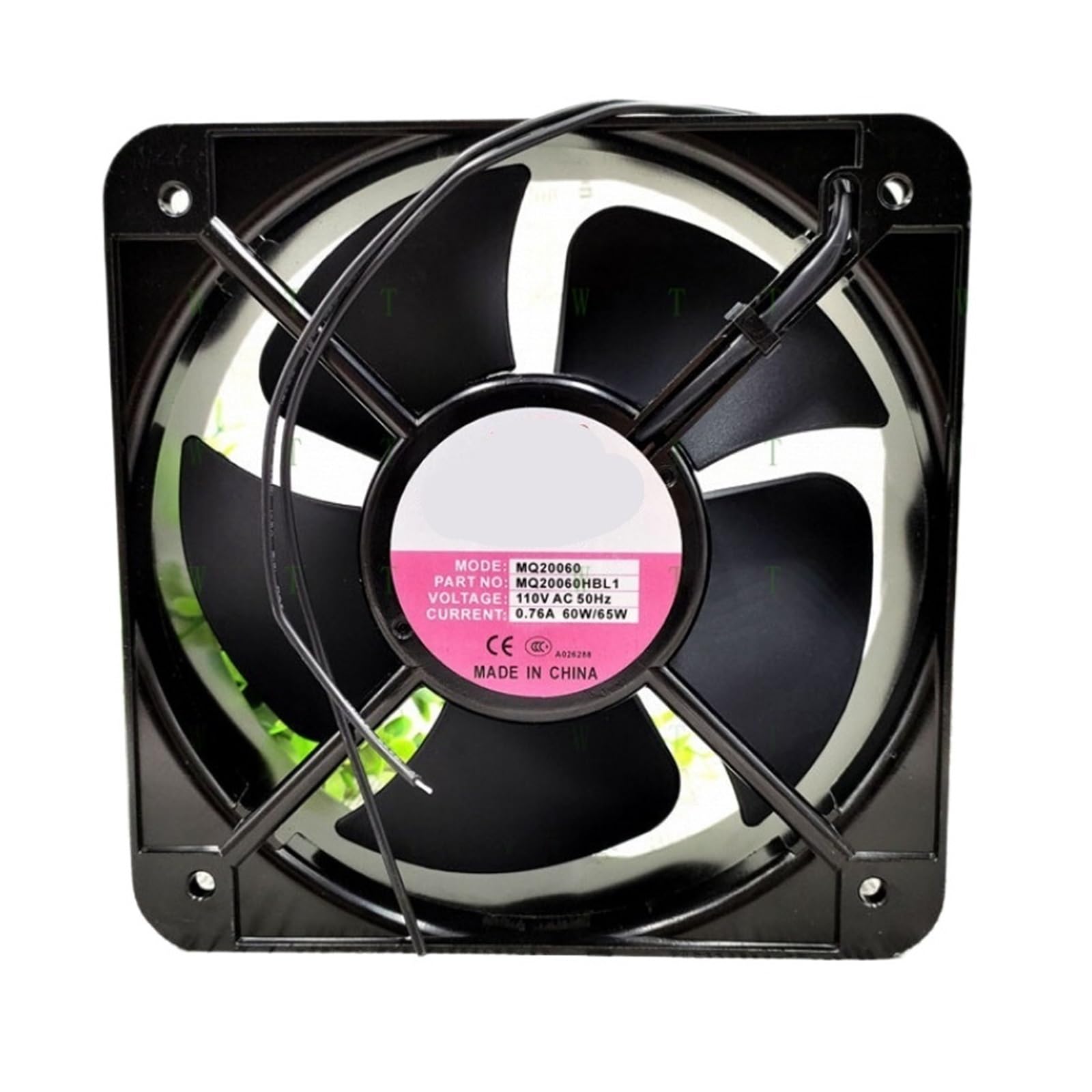 YMUGUEGH MQ20060HBL1 20060 110v 0.76A cooling fan