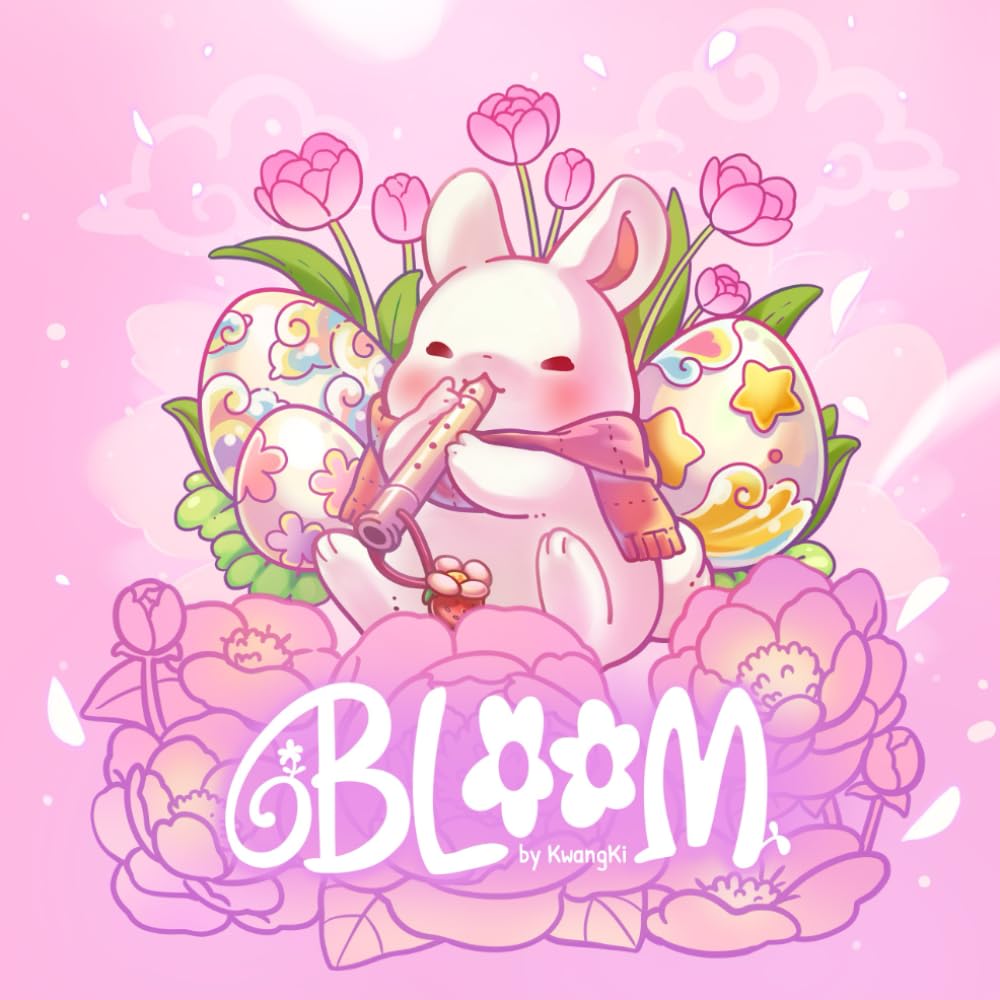 BLOOM Coloring Book: Cozy & Cute Illustrations Featuring Flowers, Fairies, and Cute Animals. Perfect for Everyone (Cute and Easy to Color)