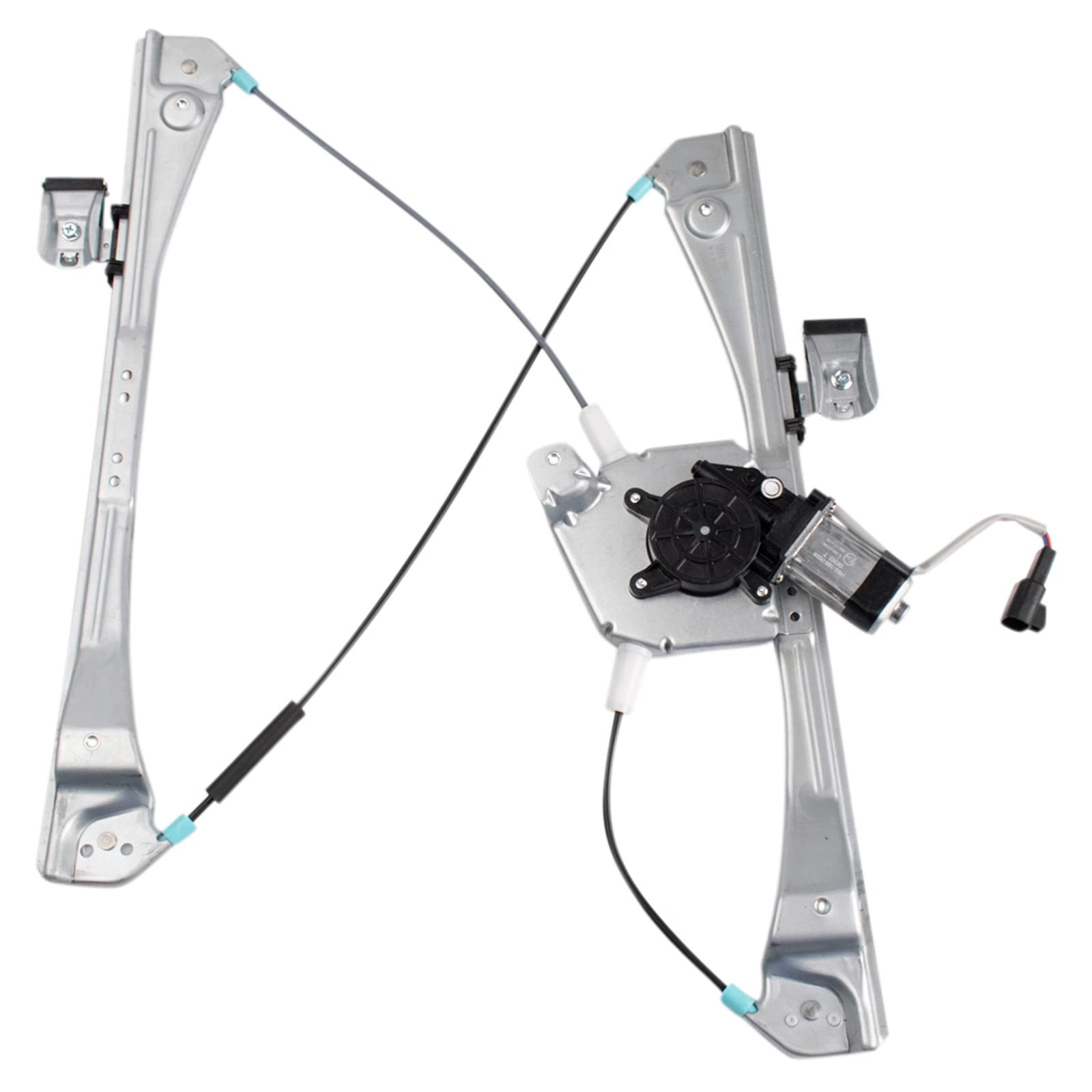 TRQ Front Left Power Window Regulator &amp; Motor Assembly Drivers Side Compatible with 2004-2008 Chevrolet Malibu