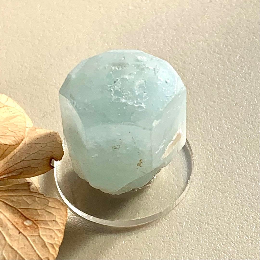 アクアマリン原石15 ウォーターエッチングシリーズ ブラジル産 エッチ