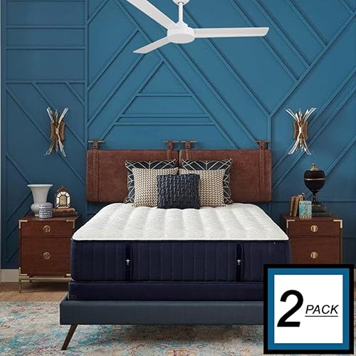 Miniatura 7 de MINKA-AIRE F524-WHF Roto Ventilador de techo de 52 pulgadas, 3 aspas en acabado blanco plano, paquete de 2