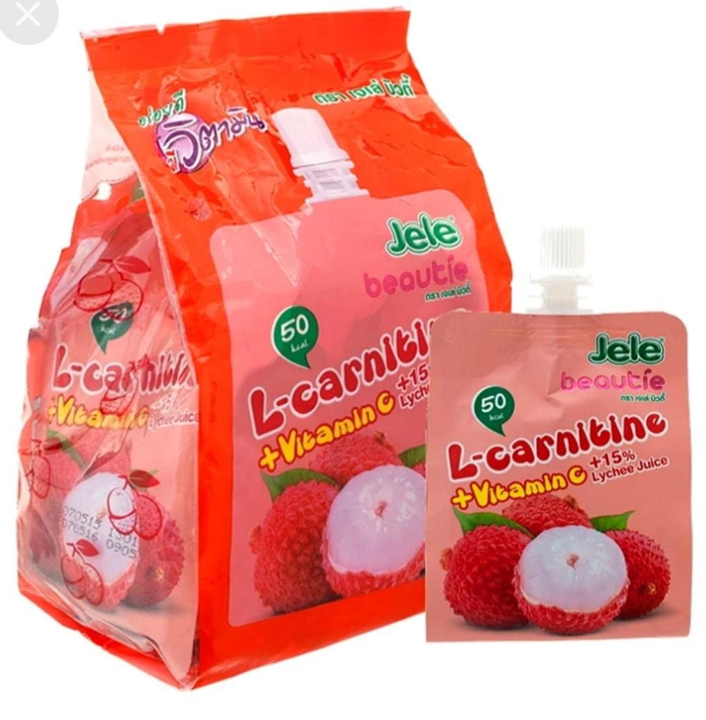 JELE Vitamin Jelly Lychee L-Carnitine 140g : Amazon.nl: Grocery