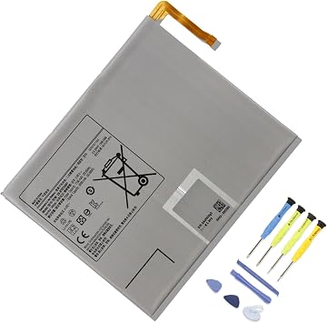 MULS 8000mAh EB-BT875ABY Tablet Battery for Samsung Galaxy Tab S7 11 Inch 11-Inch Series Wi-Fi LTE 5G SM-T870 SM-T875 SM-T878U SM-T870N SM-T875N SM-T870NZKA SM-T875NZ SM-T875NZKA with Tools