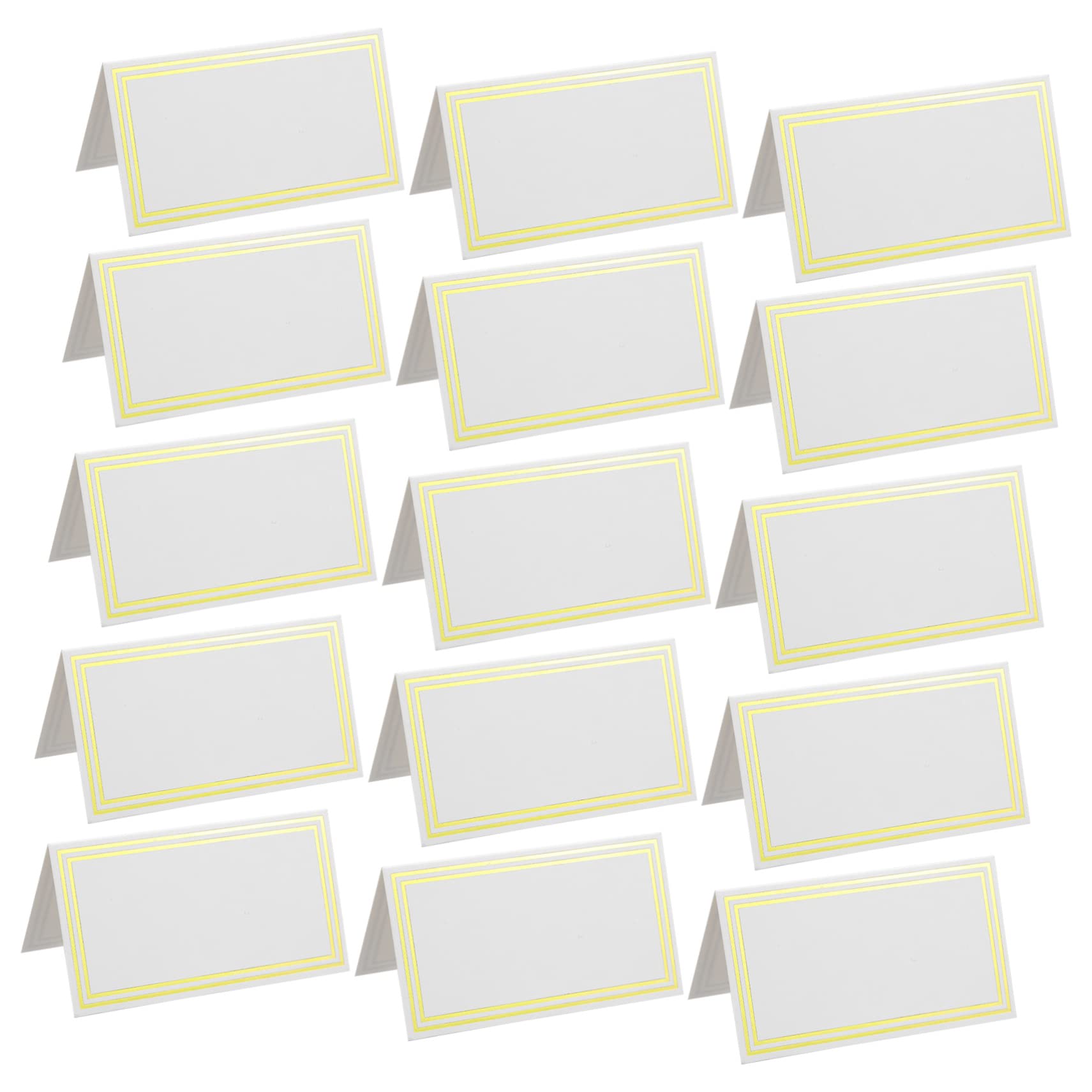 NUOBESTY 180pezzi Cartellini Segnaposto Eleganti Per Matrimoni e Design Bronzing Per Cartoncini Posto Per e