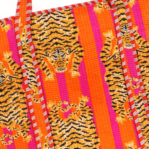 Image of Marubhumi Women Lightweight Travel Bag Purse Cotton Shoulder Tote Bag For Shopping Grocery & Beach Bag