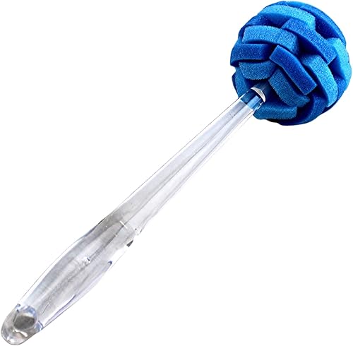 Miniatura 8 de Cepillo multiusos de esponja de 11.5 pulgadas con mango ergonómico transparente y cómodo (2)