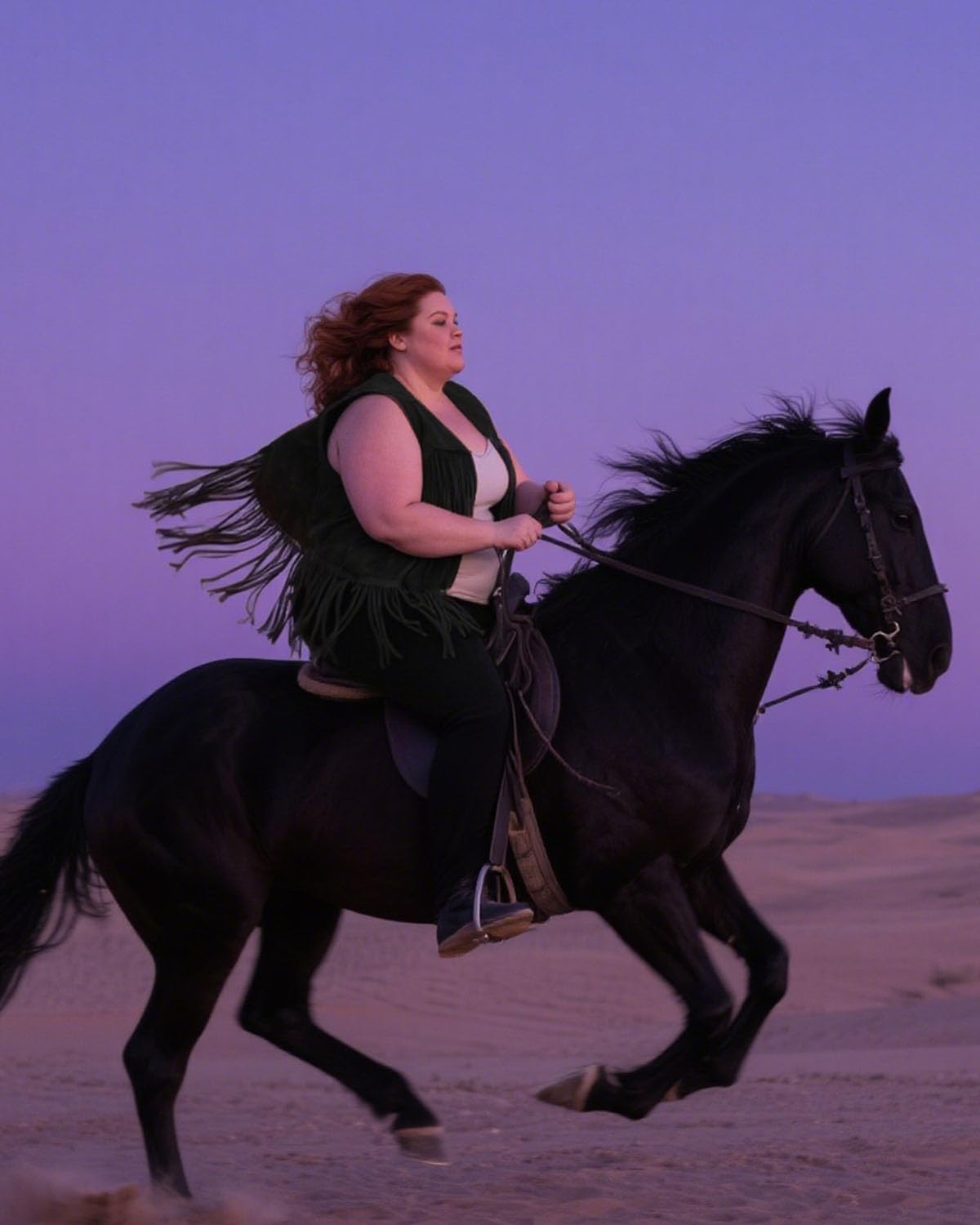 Tassels Fringe Top for Women 60s 70s Hippie Tassels Vest Western Faux Suede Leather Jacket Cowgirl Costume Party - Image 7