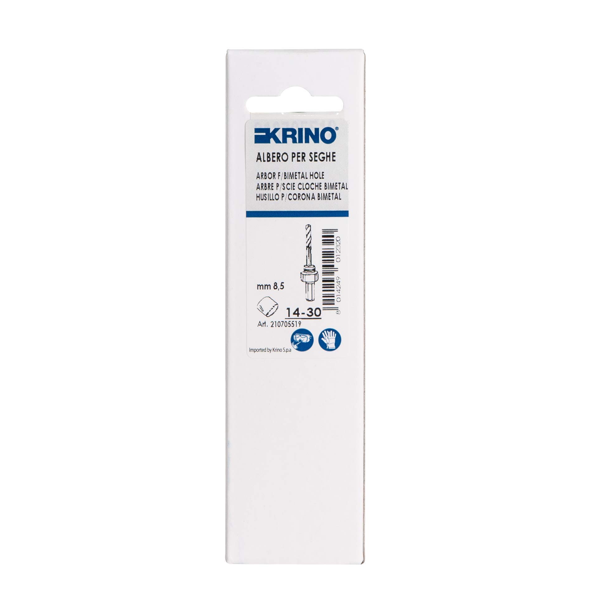 Krino 210705519 - Albero per Seghe a Tazza Bimetalliche a Dentatura Variabile