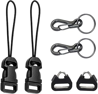 Quick Release Camera Strap QD Loops Clips Connector Buckles Connect Adapter Quick Release Hand Sanitizer Travel Size Keychain Accessories for Car Keys Holder Little Hooks to Keep Keychain