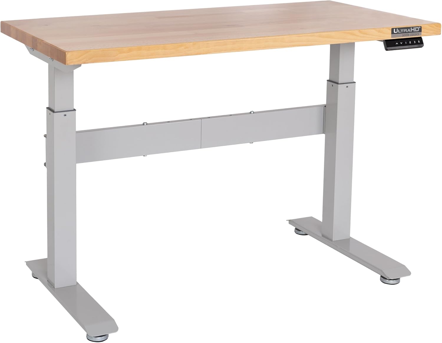 Seville Classics UltraHD Heavy Duty Commercial Electric Workbench for Garage, Warehouse, Workshop, 48" W x 24" D x 28" to 42" H