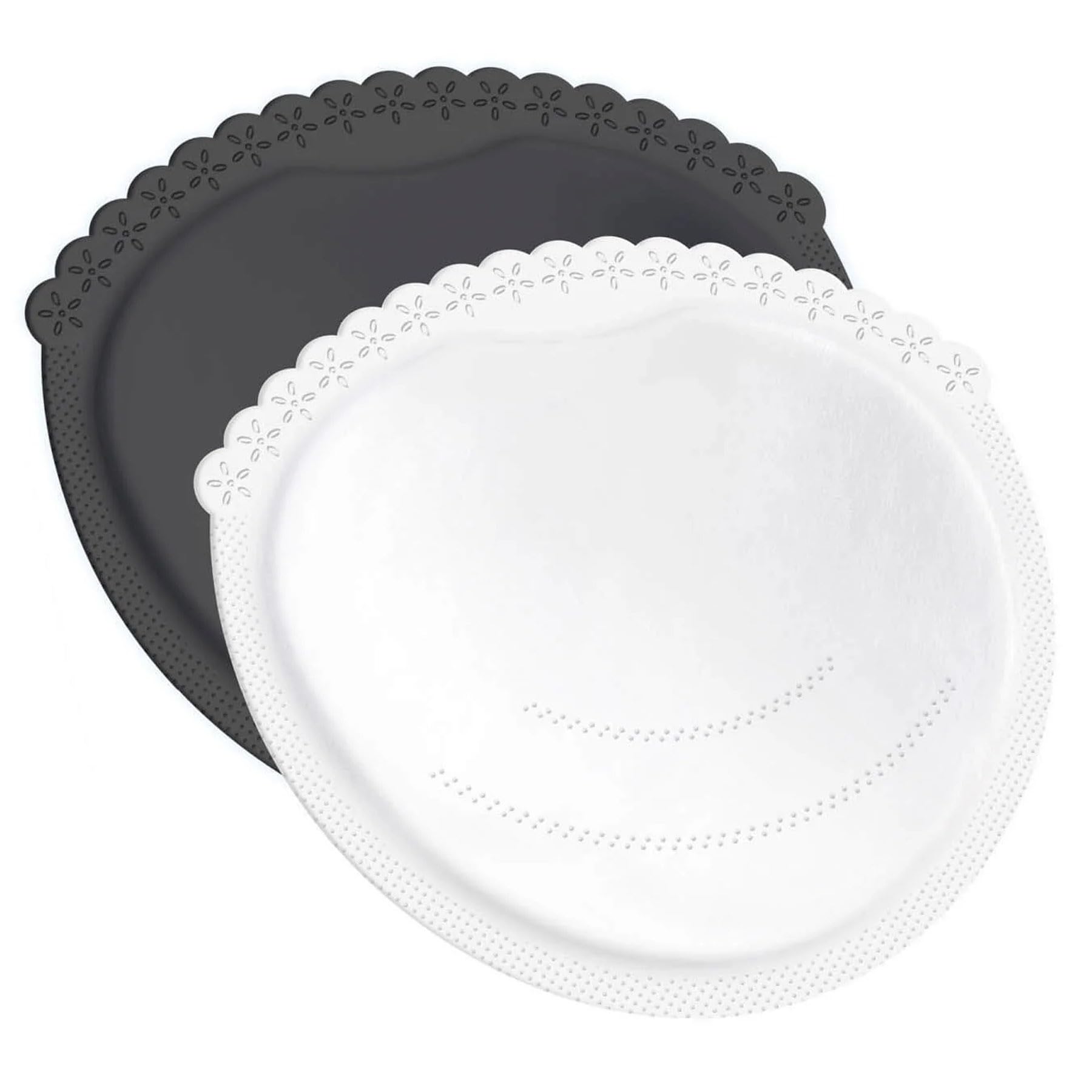 Difrax - Coussinet d'allaitement 40 pièces Blanc & Noir - 12 x 12 cm