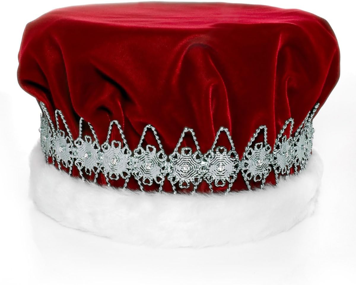 Velvet King Crown and Celia Queen Tiara Royalty Set