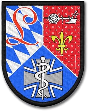 Copytec #39287 Patch SanLehrReg German Armed Forces Sani Badge
