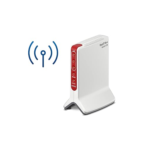 FRITZ!Box 6820 LTE (LTE (4G) und UMTS (3G), WLAN N bis 450 MBit/s, 1 x Gigabit-LAN, geeignet für Deutschland)