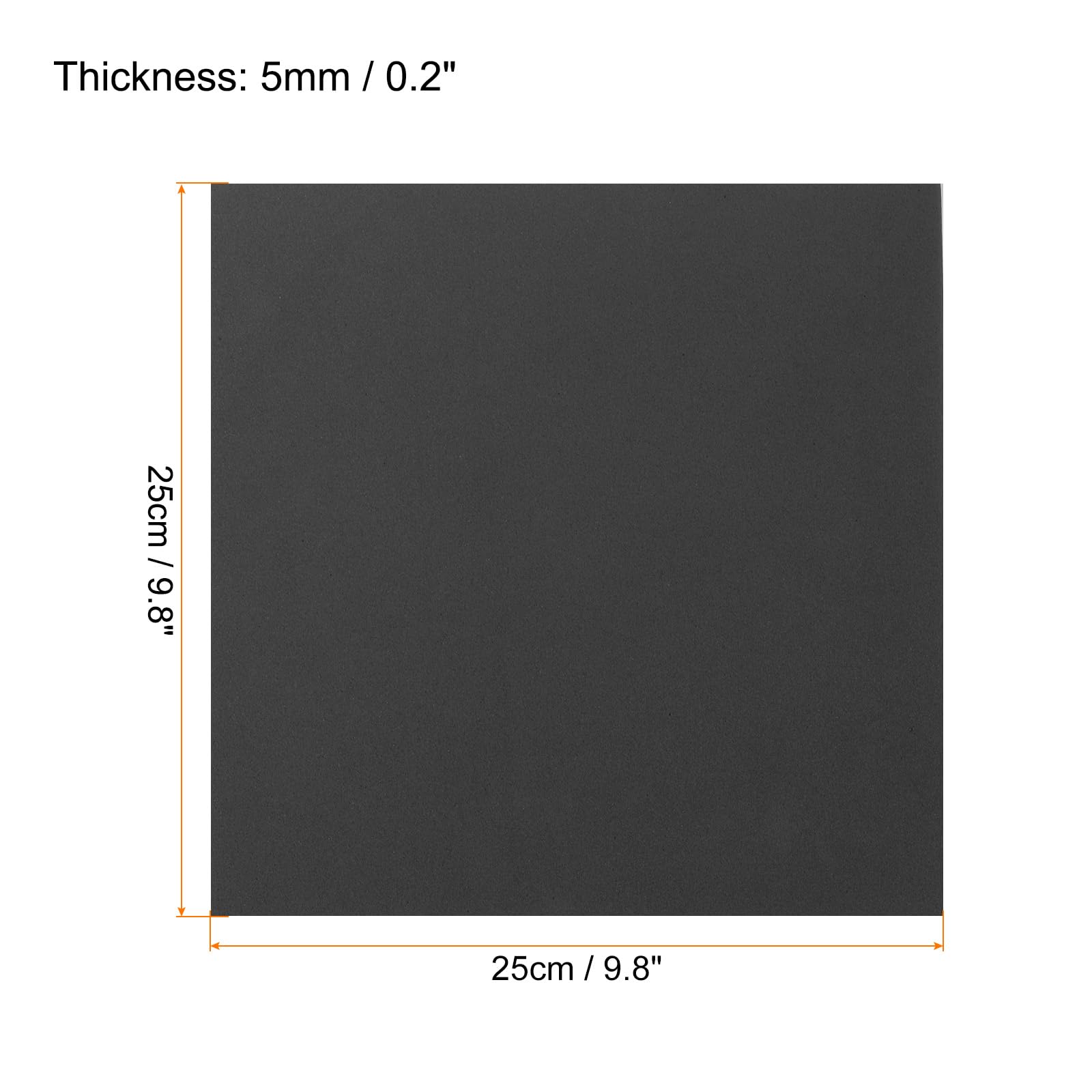 Rebower 6Pcs Foam Sheets Crafts Foam Arts Paper 10 x 10 x 3/16 Inch [for Crafts Project Scrapbooking, DIY, Party Handicraft - Image 2