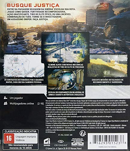 Sniper Ghost Warrior Contracts - Xbox One