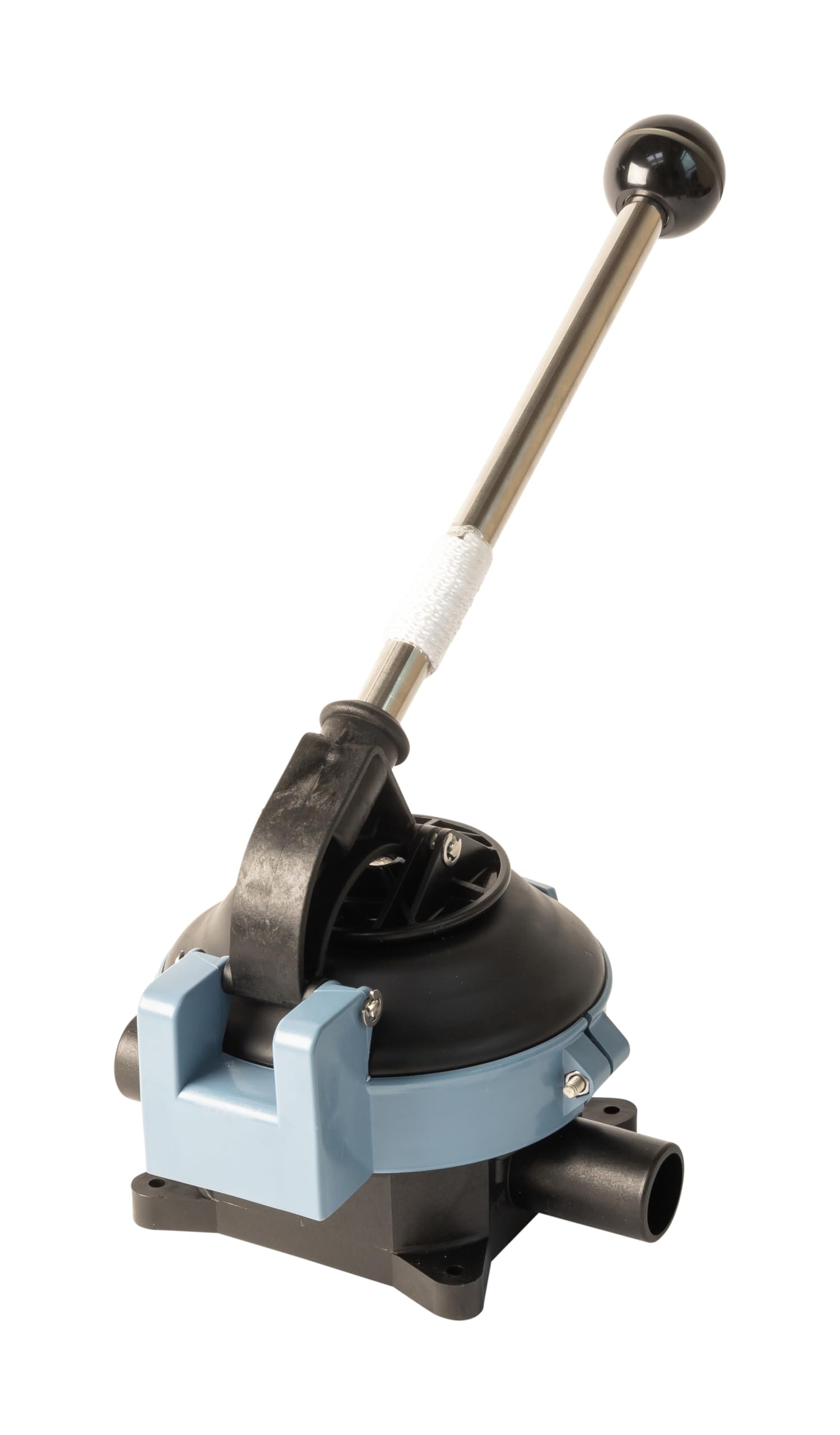 Whale BP4402 Gusher Titan Manual Bilge Pump, On-Deck, up to 28 GPM Flow Rate, 1 ½-Inch Hose Connections, for Boats Over 40 Feet, Black/Blue, One Size
