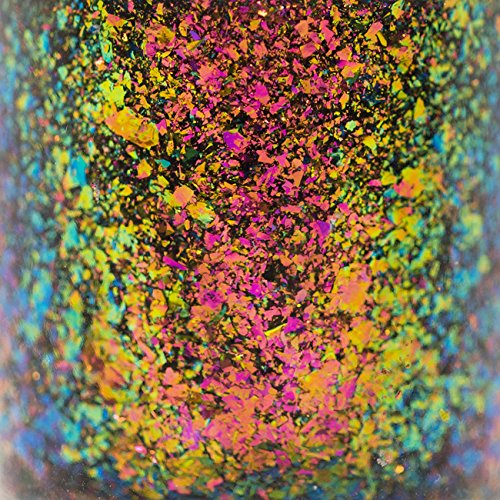 Image of ILNP Electric Carnival - Red, Pink, Gold, Green Ultra Chrome Color Shifting Flakie Nail Polish