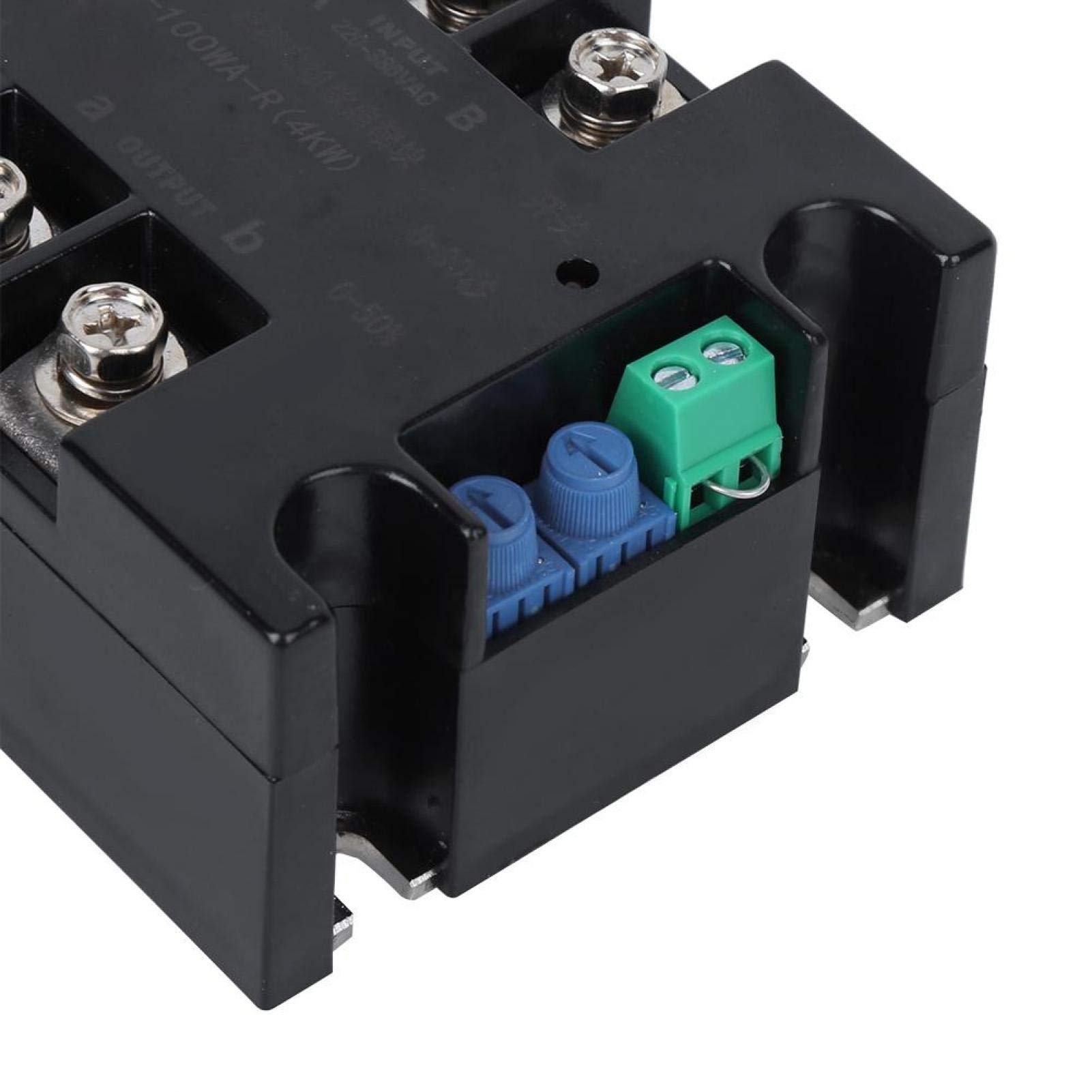 Controlador el¨¦ctrico de arranque suave,SSR-100WA-R Accesorios de motor monof¨¢sico Motor estable ajustable Tablero de controlador de arranque suave Accesorios de motor Monof¨¢sico/2(Optical module)
