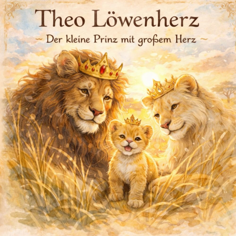 Theo Löwenherz – Der kleine Prinz mit großem Herz: Ein Abenteuer über Mut, Güte und die Magie des Herzens