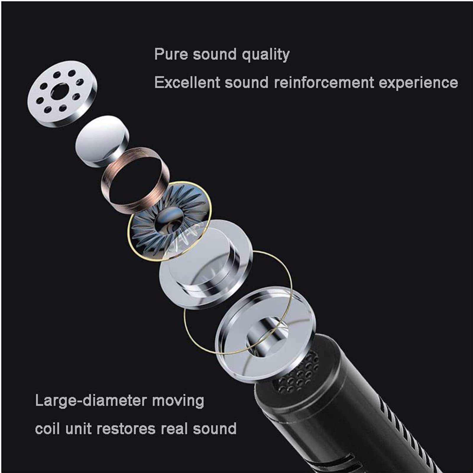FANOYA Walkie-Talkie Finestra Bidirezionale con Scocca -Piccolo Altoparlante per Ospedali, Stazioni, Sportelli, Biglietteria, Ristoranti, Mense