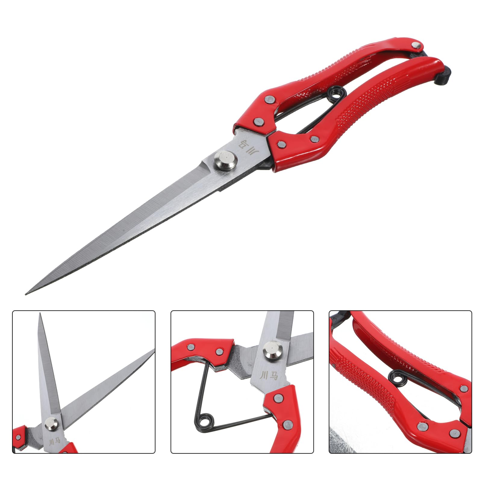 BESPORTBLE 4piezas Tijeras De Ergonómicas Para Ovejas y Ganado Cortadora Manual De Lana De Peluquería Animal Para