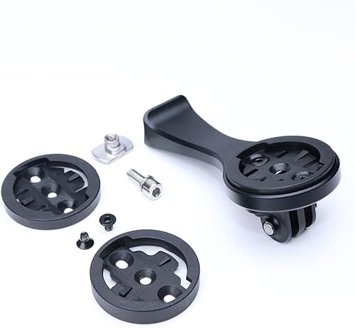 Soporte de montaje para computadora de bicicleta compatible con Garmi nGG+Wa hooBry ton para Specialized S-Works VENGE Sl7 Stem con cámaras de