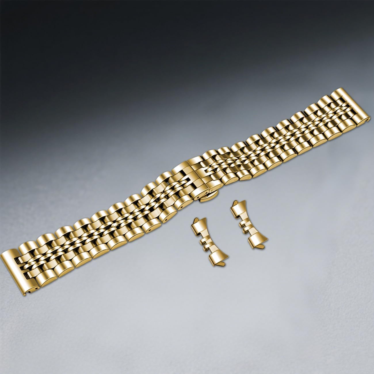 Stainless Steel Watch Band for Women Men Compatible with Samsung Galaxy Watch 7/6/5/4 40/44mm, Watch 6 Classic 43/47mm Band, Galaxy Watch Band 5 Pro Strap 45mm, Watch 4 Classic 42/46mm Strap