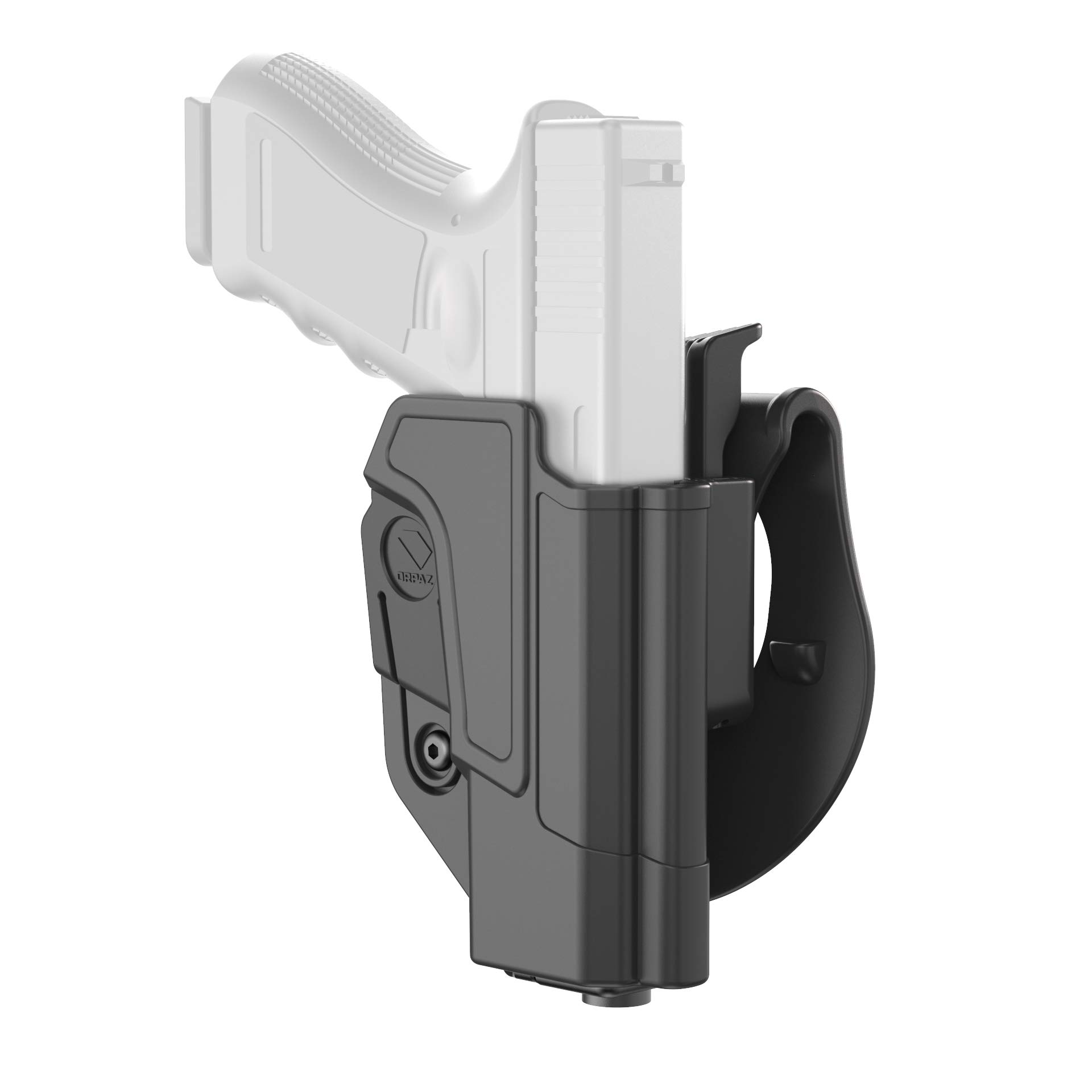 OrpazC-Series IWI Jericho Enhanced Holster Compatible with IWI Jericho Enhanced OWB Holster - Unisex - Will Secure Your Handgun with a Tactical Appearance