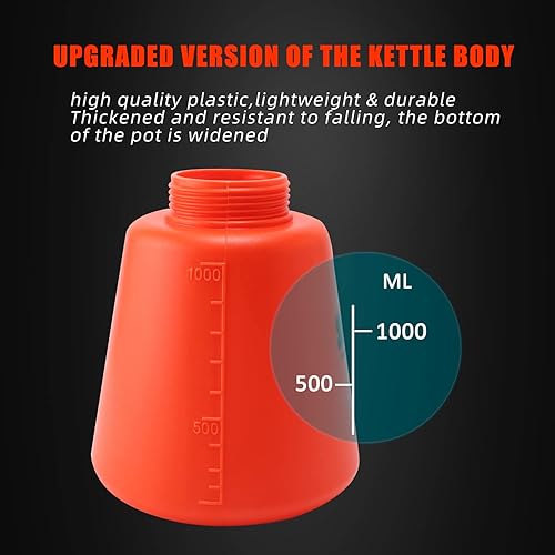 Miniatura 5 de SPTA Pistola de limpieza de coche de alta presión, pistola de limpieza, kit de lavado interior del automóvil, pistola de lavado de detalles con